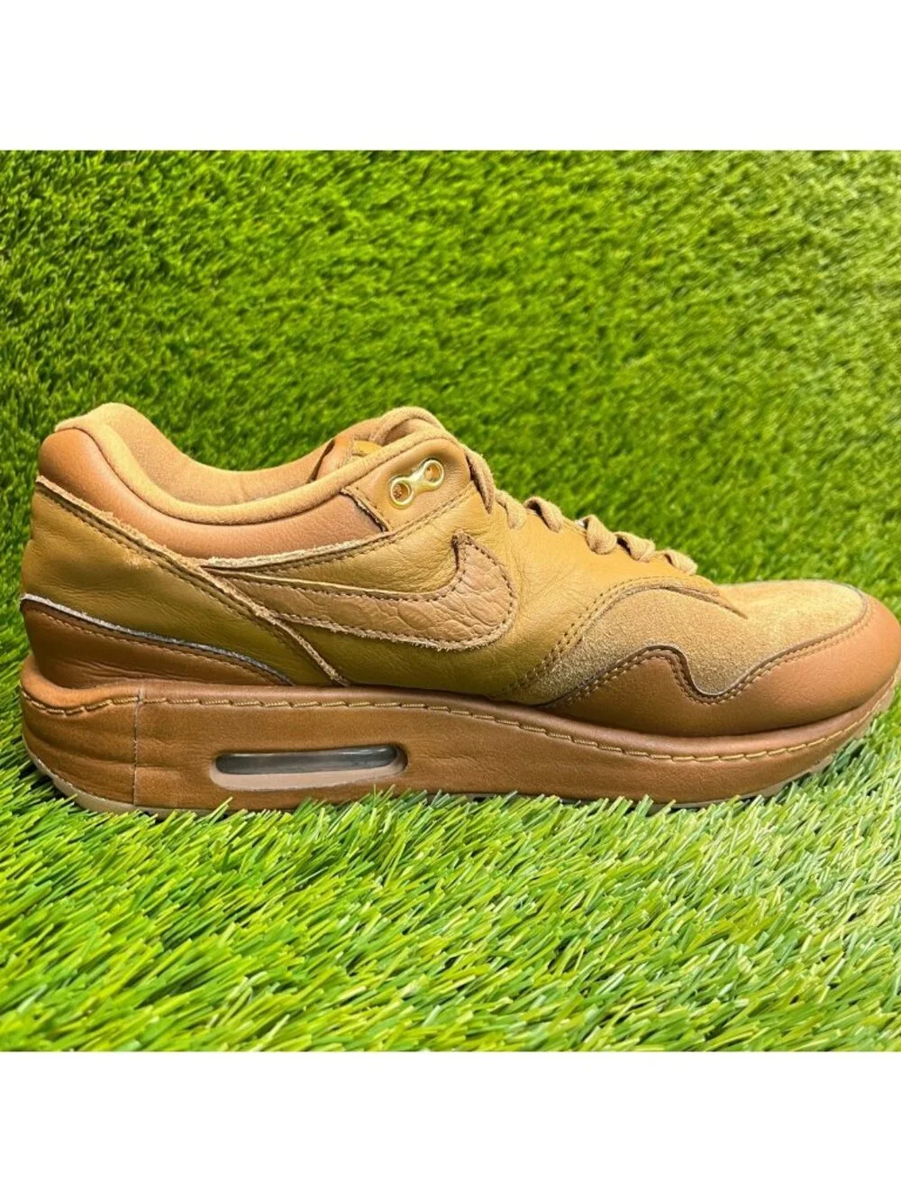 Nike Air Max 1 '87 Womens Size 10 Brown Athletic Running Walking Shoes Sneakers